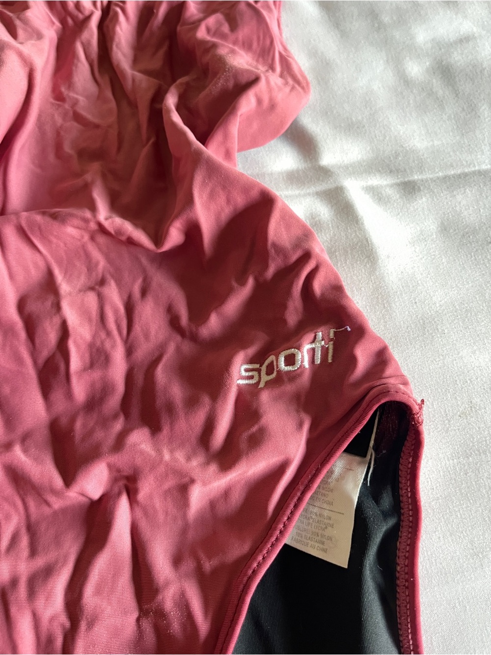 Sporti Swimsuit Size 28 One Piece Training Swimwear Pink - Picture 2 of 15